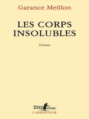 cover image of Les corps insolubles